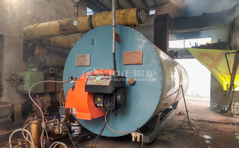 撬裝式導熱油鍋爐管路圖客戶案例圖片